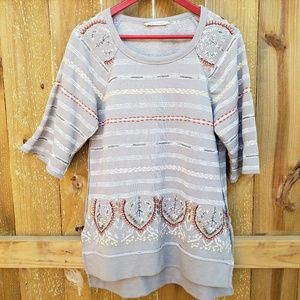 SoftSurroundings Embellished Sweatshirt